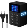 Top Deal SABRENT 8-Port USB Ladestation mit LCD für 57,80€