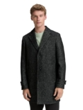 Tom Tailor Herren Wollmantel mit Reverskragen für 64,99€ bei Amazon
