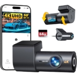 CIEVIE 4K+1080P Dashcam mit 64GB SD Karte für 33,59€