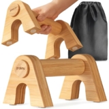 Praknu Liegestützgriffe aus Holz für 15,99€ bei Amazon