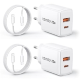 RAVIAD 20W USB C Ladegerät 2-Pack für 10,39€