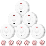 YEEFON Rauchmelder 6er Pack mit 10 Jahre Batterie für 54,99€