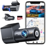 CIEVIE 4K Dashcam mit GPS und 64GB SD Karte für 69,99€ bei Amazon