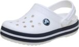 Crocs Unisex-Kinder Crocband Clog K in Weiß Marineblau für nur 19,60€ bei Amazon