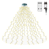 Sylvwin 2M Weihnachtsbaumbeleuchtung mit 400 LEDs für 12,15€