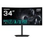 Gigabyte GS34WQCA 34 Zoll WQHD Curved Gaming-Monitor für 189€
