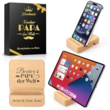Hinshark Tablet Handy Ständer aus Holz für 3,19€