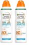 2x Garnier Sonnenspray LSF 50 für Kinder ab nur 16,07€ – Prime