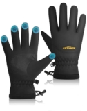 AXEVMEN wasserdichte Winterhandschuhe mit Touchscreen für 6,99€