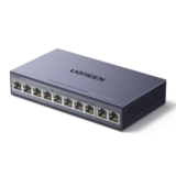UGREEN PoE Switch 10 Port Gigabit LAN nur 49,99€ bei Amazon