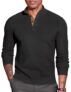 COOFANDY Herren Strickpullover mit Stehkragen nur 17,39€