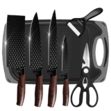 7-teiliges Küchenmesserset mit Schneidbrett für nur 11,04€