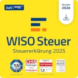 WISO Steuer 2026 für 22,90€ als digitaler Download für alle Geräte