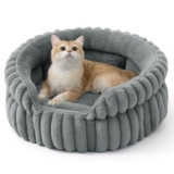 BEDSURE Flauschiges Katzenbett 51x51cm für 14,49€