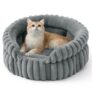 BEDSURE Flauschiges Katzenbett 51x51cm für 14,49€