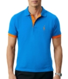Günstiges GLESTORE Herren Poloshirt mit Giraffen-Stickerei für 14,99€ durch Gutscheincode