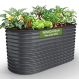 Arebos Hochbeet aus Metall für 64,90€ bei Amazon