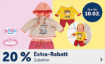 20% Rabatt auf Baby Born und Baby Annabell im myToys Onlineshop
