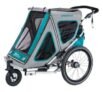 Qeridoo Kinderfahrradanhänger Speedkid2 (Aquamarin) für nur 269,99 Euro inkl. Versand