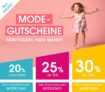 Nur heute: Bis zu 20% Rabatt auf Mode im Babymarkt Onlineshop