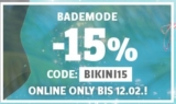 Der Sommer kommt!? 15% Gutscheincode auf Bademode und Bikinis bei Sportscheck!