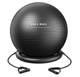 TOPELEK Sport Yoga Ball Set inkl. Widerstandsbändern & Pumpe für nur 13,91 Euro