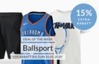 Engelhorn Sports Weekly Deal: 15% Rabatt auf alle Ballsportarten