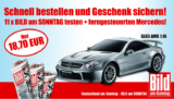 [BAMS] Tipp! 11 Ausgaben der Bild am Sonntag für nur 18,70 Euro frei Haus + dazu fernsteuerbaren Mercedes-Benz SL65 AMG gratis (Auto im Vergleich 36,-)