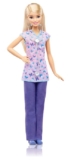 Mattel Barbie DVF57 – Ich wäre gern Krankenschwester Puppe + Zubehör für nur 8,04 Euro