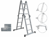 Batavia Aluminium-Multifunktionsleiter mit Arbeitsplattform für nur 88,90€