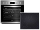 Beko BUM22320X Einbauherd-Set mit CERAN-Kochfeld für nur 349,- Euro