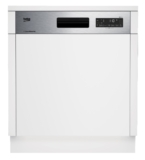 BEKO DSN38330X Geschirrspüler (teilintegrierbar, 598 mm breit, A+++) für nur 389,- Euro