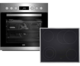 Beko BUM22320X Einbauherd-Set mit CERAN-Kochfeld für 349,- Euro