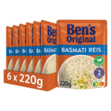 Ben’s Original Express Basmatireis (6 x 220g) ab nur 8,36€ (statt 13,74€) – Prime Spar-Abo