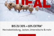 Bergfreunde: 10% Extra-Rabatt auf über 2.200 reduzierte Artikel