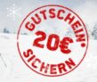 20,- Euro Bergfreunde Gutschein ab 100,- Euro Bestellwert