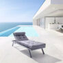 Bessagi Garden Gartenliege Avola inkl. Auflage aus Outdoorstoff für nur 191,36€