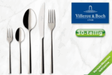 [GROUPON] Wieder da! Das 30-teiliges Tafelbesteck-Set Piemont von Villeroy & Boch aus hochwertigem Edelstahl nur 79,99 Euro inkl. Versand (Vergleich ~100,-)
