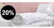 20% Rabatt auf Bettwaren & Kurzwaren bei Galeria Kaufhof