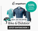 10% Rabatt auf die Kategorien Bike & Outdoor im Engelhorn Onlineshop