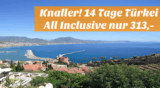 [REISEHUGO.DE] Tipp! 2 Wochen Türkei mit Flug im guten 4**** Hotel inkl. Flug, All Inclusive + Transfer für 313,- pro Person