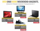 [MEINPAKET] Wochenend-OHA Angebote Aus dem Bereich Technik – AllinOne-PC, Nike Go Canvas, Lenobo Tablet und Samsung Ultrabook
