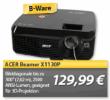[MEINPAKET] B-Ware OHA! Acer X1130P DLP (3D geeignet) Projektor mit 2500 Lumen nur 129,99 Euro inkl. Versand