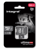 [AMAZON] Tipp! Integral UltimaPro 64GB Class 10 Micro SDXC Memory Card mit Adapter nur 47,62 Euro inkl. Versand (Vergleich 90,-)