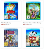 [AMAZON] Große Auswahl an Walt Disney Filmen auf Blu-ray für nur 9,97 Euro inkl. Versand – Peter Pan, Dumbo, Elliot das Schmunzelmonster uvm…