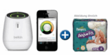 [MSTORE] Belkin WeMo Babyphone fürs iPhone + Gratis Windeln für nur 69,- Euro inkl. Versand