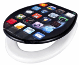 [SCHWAB] Apple-Gadget! Der absolut kultigen WC-Sitz „Apps“ für nur 34,99 Euro inkl. Versandkosten – normal 51,94 Euro
