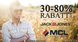 [JACK&JONES] Geht noch! Satte 80% Rabatt + 10,- Euro Gutschein auf die Marken Jack & Jones und MCL Sportswear