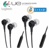 [IBOOD] 2x Logitech Ultimate Ears – Kopfhörer mit Mikrofon + Fernbedienung für nur 35,90 Euro inkl. Versand