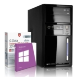 Office PC inkl. Windows 8.1 (Quad Core 4x1300MHz, 4GB RAM, 320GB HDD, DVD±RW, 3 Jahre Garantie) nur 166,- Euro inkl. Versand – bei Amazon 188,- Euro